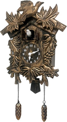 Chiming cookoo clock - chiming, brown