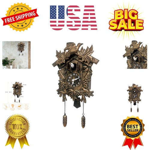 Chiming cookoo clock brown - chiming,