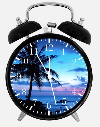 Palm tree sunset - sunset, alarm