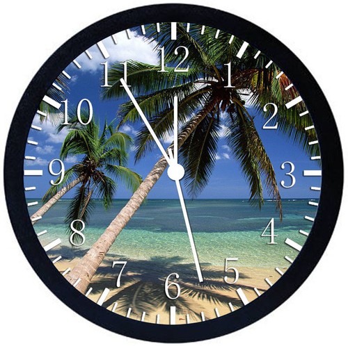 Beautiful palm tree beach - palm,