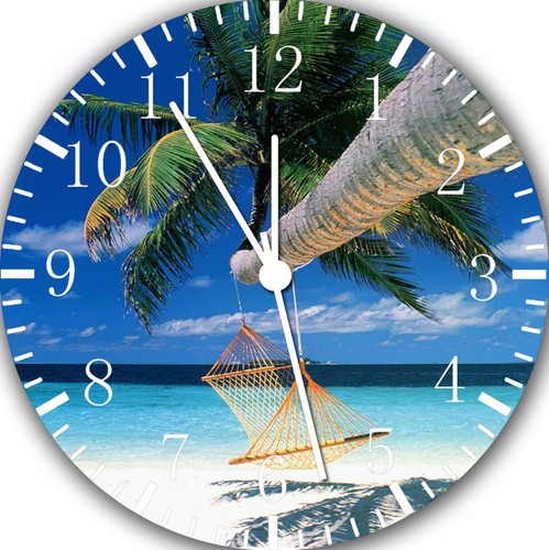 Palm tree beach - palm, frameless
