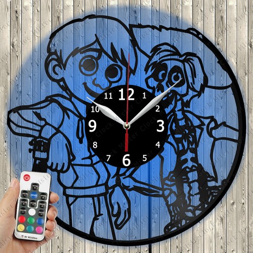 Led clock coco light - led, vinyl