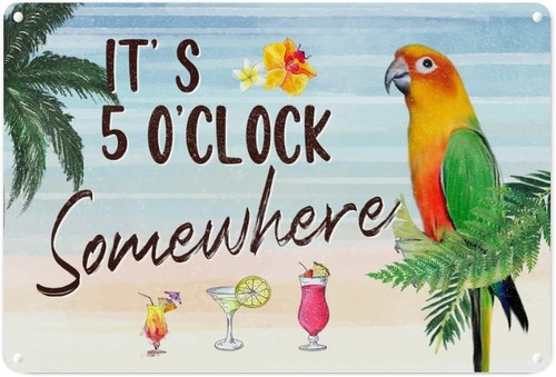 Coconut parrot floral beach - coconut,